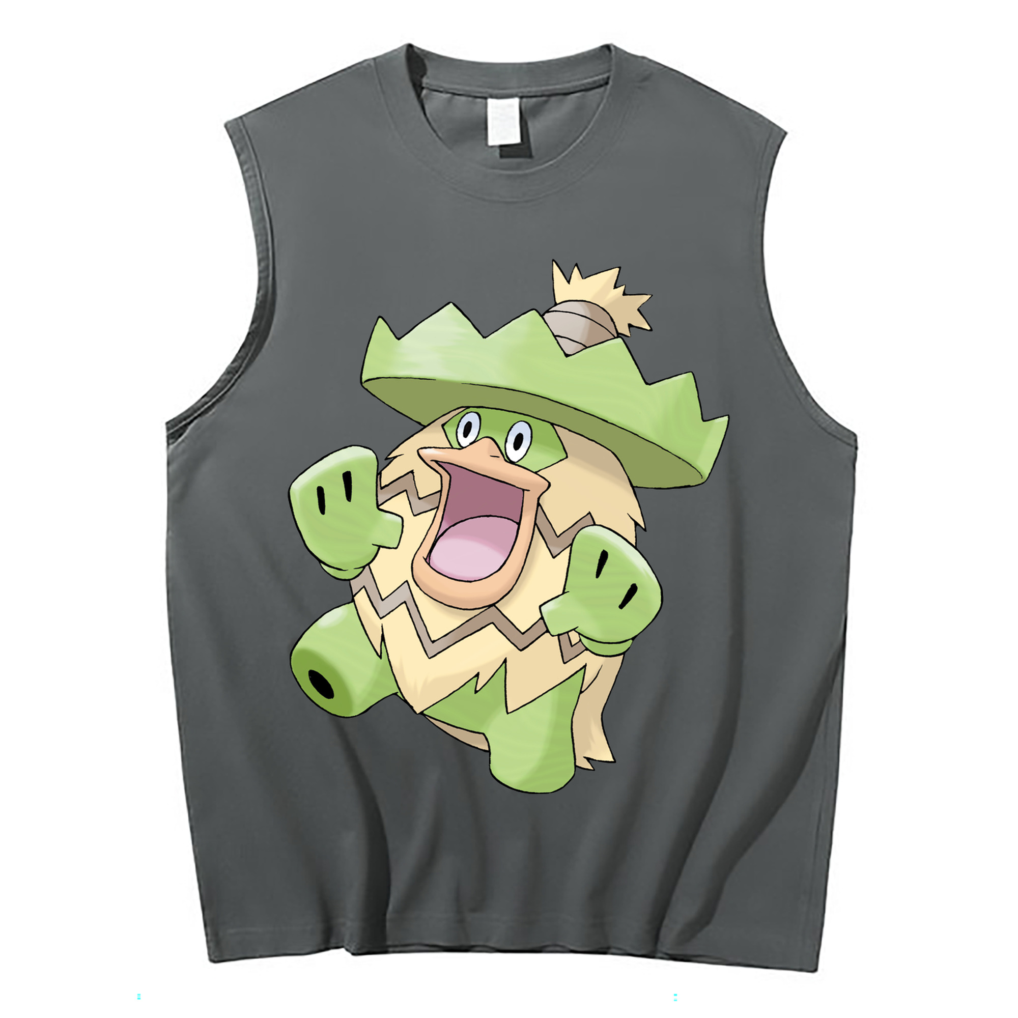 （画像用） ポケットモンスター Pokémon コットン100％タンクトップ（フロントプリント）